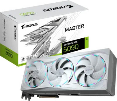 GIGABYTE AORUS GeForce RTX 5090 MASTER ICE 32G