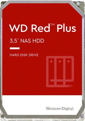 WD Red Plus Internal NAS HDD 3.5" - 12TB