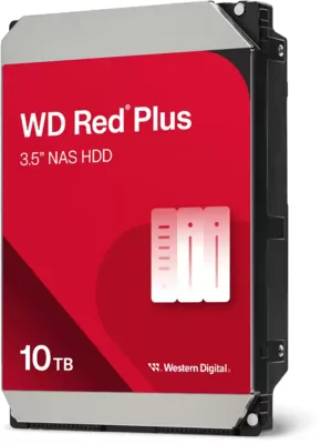 WD Red Plus Internal NAS HDD 3.5" - 10TB