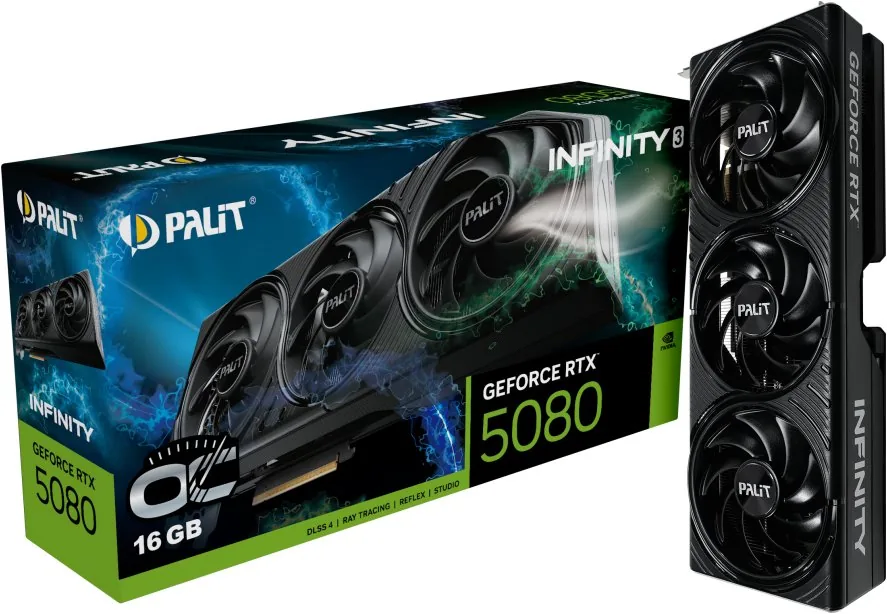 Palit GeForce RTX™ 5080 16GB Infinity 3