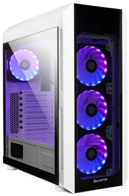 Chieftec GL-03W-OP computer case Midi Tower White