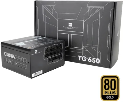 Thermalright - ATX desktop tápegység 650W 80+ Gold BOX - TR-TG650 (TR-TG 650)