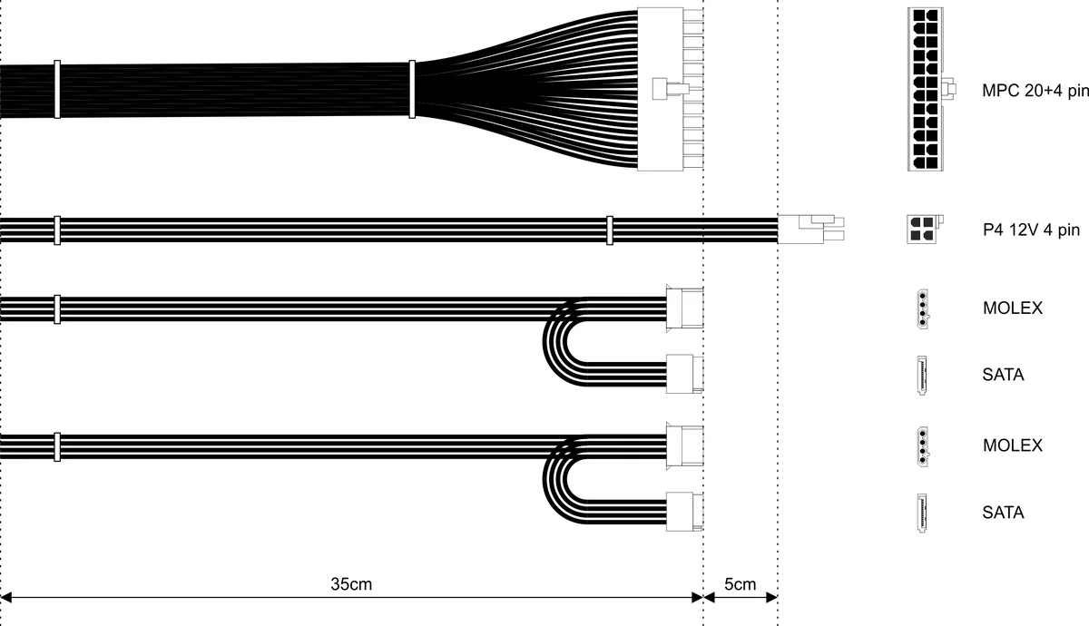 Akyga SFX AK-S1-300 300W
