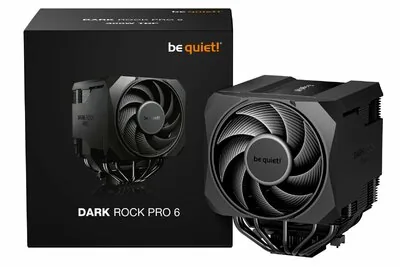 be quiet! Dark Rock Pro 6 Chipset Air cooler 120/135 mm Black 1 pc(s)