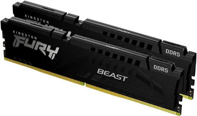 Kingston FURY Beast 32GB 6000MT/s DDR5 CL30 DIMM (Kit of 2) Black EXPO