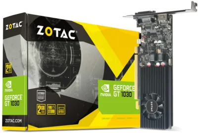 ZOTAC GeForce® GT 1030 2GB GDDR5 HDMI/DVI Low Profile