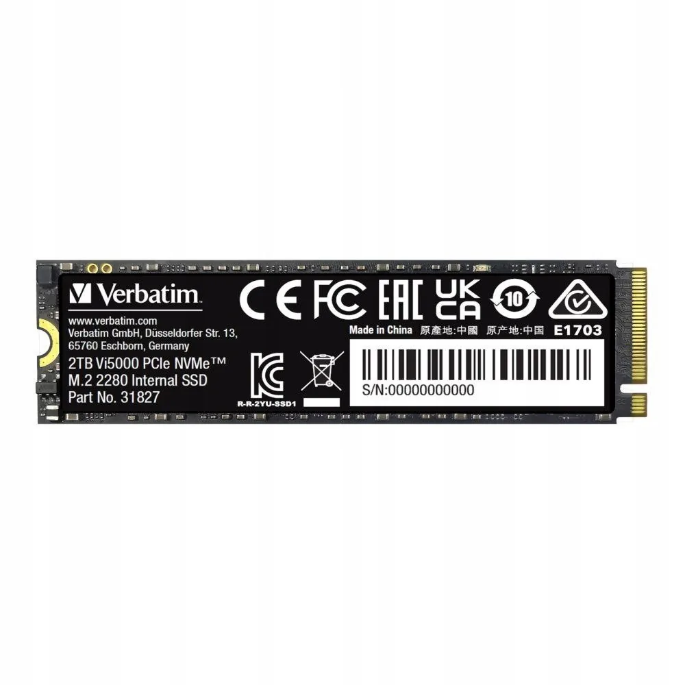 Verbatim Vi5000 2TB M.2 PCIe