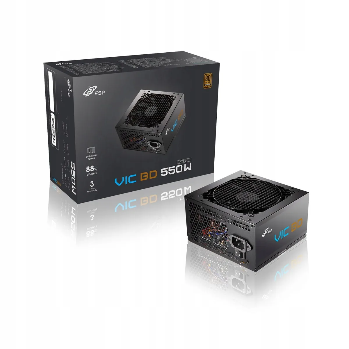 Fortron FSP VIC BD 550W 80+ Bronze ATX 3.1