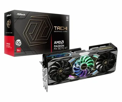 ASRock AMD Radeon™ RX 9070 XT Taichi 16GB OC