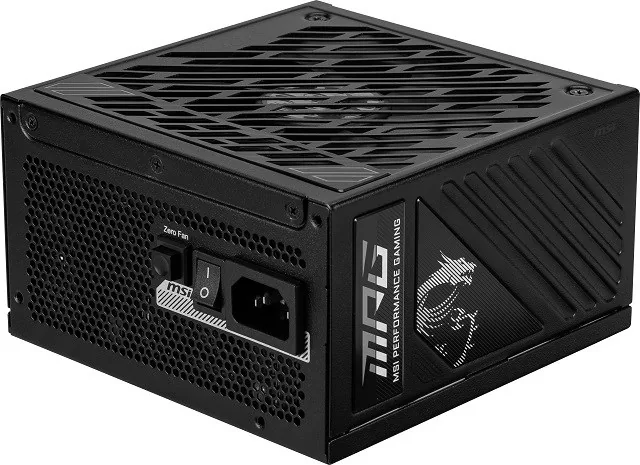 MSI MPG A1250GS PCIE5 1250W 80+ Gold ATX 3.1 Black