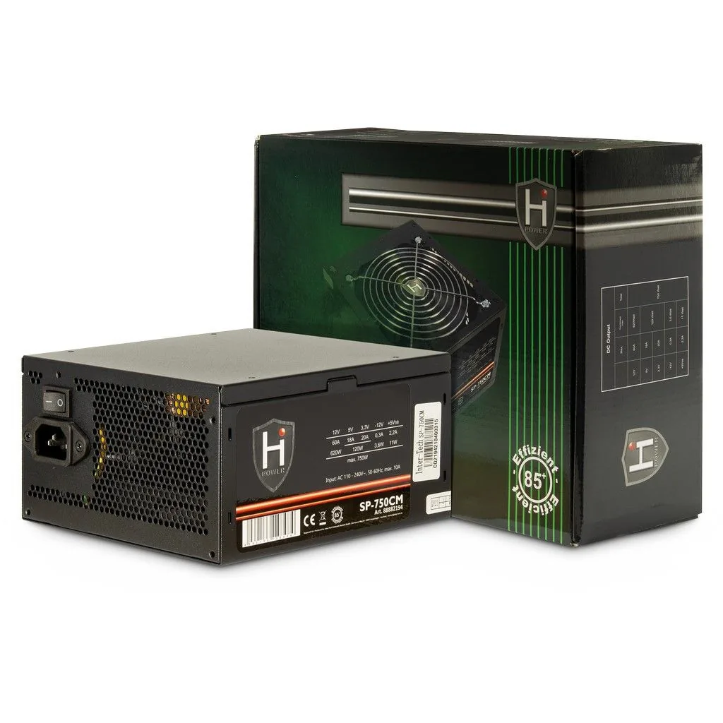 Inter-Tech HiPower SP-750CM 750W 80+ Bronze