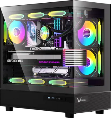 Formula - Crystal Z8 számítógépház - Fekete (CRYSTAL Z8 BLACK)