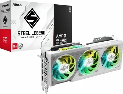 ASRock AMD Radeon™ RX 9070 Steel Legend 16GB OC