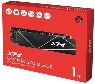 XPG GAMMIX S70 Blade 1 TB M.2 PCI Express 4.0 NVMe 3D NAND