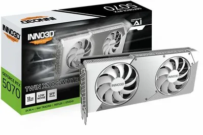 INNO3D GeForce RTX™ 5070 TWIN X2 OC WHITE
