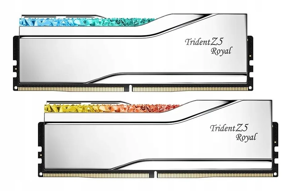 G.Skill Trident Z5 Royal RGB 32GB (2×16GB) DDR5 7600MHz CL36 Silver