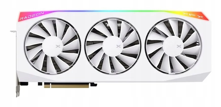 XFX Mercury AMD Radeon RX 9070XT 16GB OC White Gaming Edition with RGB