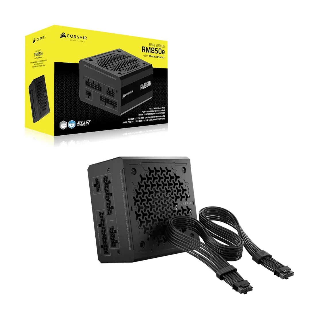 Corsair RM850e Low-Noise with ThermalProtect 850W ATX 3.1