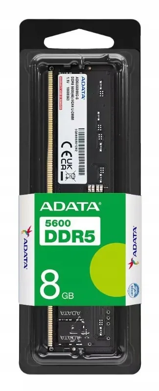 ADATA DDR5 5600 U-DIMM 8 GB 288-pin DIMM
