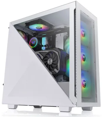 Thermaltake Divider 300 TG Snow ARGB Mid Tower Chassis