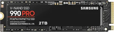 Samsung 990 PRO 2 TB M.2 PCI Express 4.0 NVMe V-NAND MLC