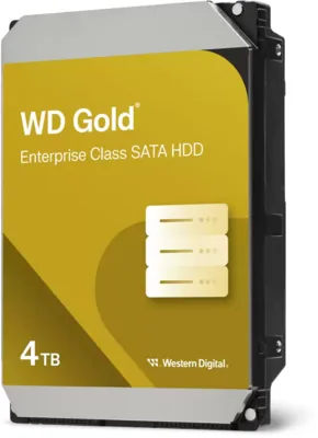 WD Gold Enterprise Class SATA HDD - 4TB
