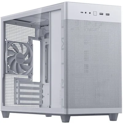 ASUS PRIME AP201 CASE TG WHITE Mini Tower