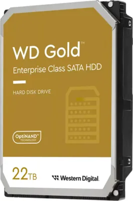 WD Gold Enterprise Class SATA HDD - 22TB