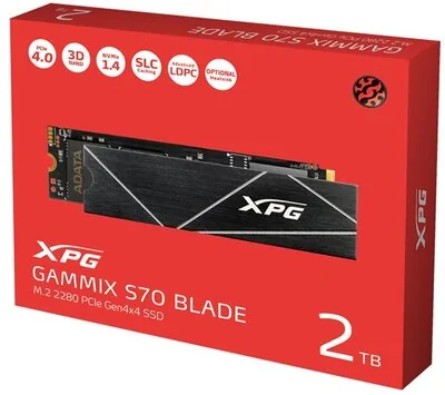 XPG GAMMIX S70 Blade 2 TB M.2 PCI Express 4.0 NVMe 3D NAND