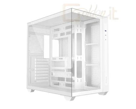 ID-COOLING VIEW 510 WH Tempered Glass White