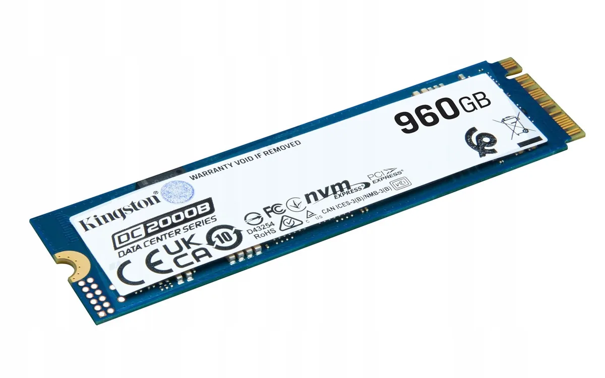 Kingston DC2000B 960 GB PCI Express 4.0 NVMe 3D TLC