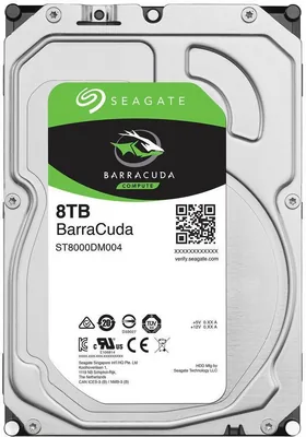 Seagate Barracuda 8 TB 5400 RPM 256 MB 3.5" Serial ATA III