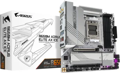 GIGABYTE B650M AORUS ELITE AX ICE