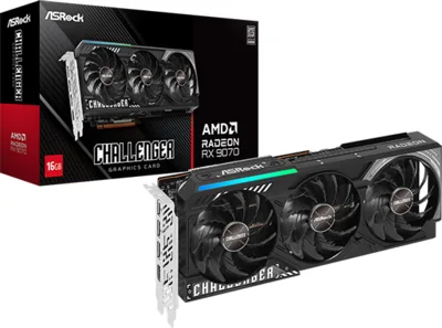 ASRock AMD Radeon™ RX 9070 Challenger 16GB