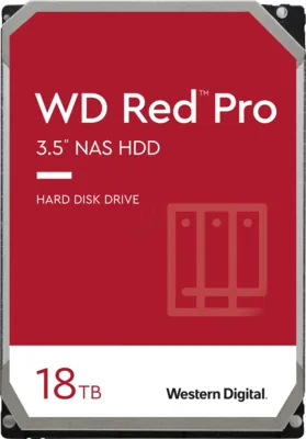 WD Red Pro NAS Hard Drive - 18TB