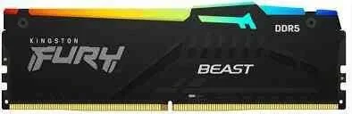 Kingston FURY Beast 16GB 5200MT/s DDR5 CL40 DIMM RGB