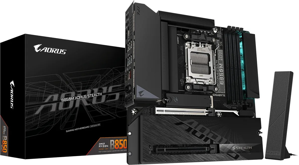 GIGABYTE B850M AORUS STEALTH