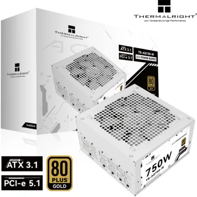 Thermalright - ATX desktop tápegység 750W 80+ Gold BOX - TR-AG750-W (TR-AG 750-W)