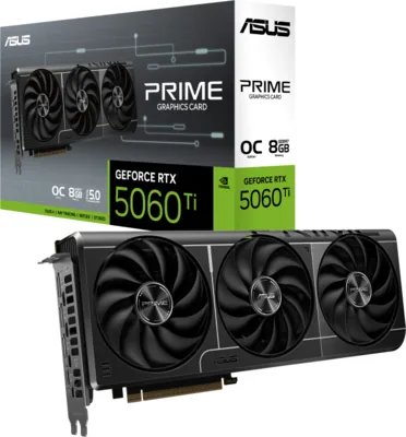 ASUS Prime GeForce RTX 5060 Ti OC 8GB GDDR7