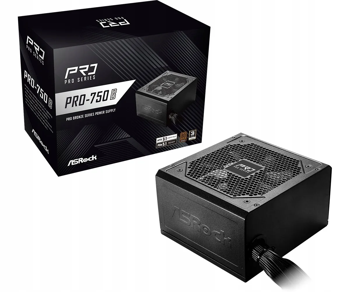 ASRock PRO-750B 750W 80+ Bronze