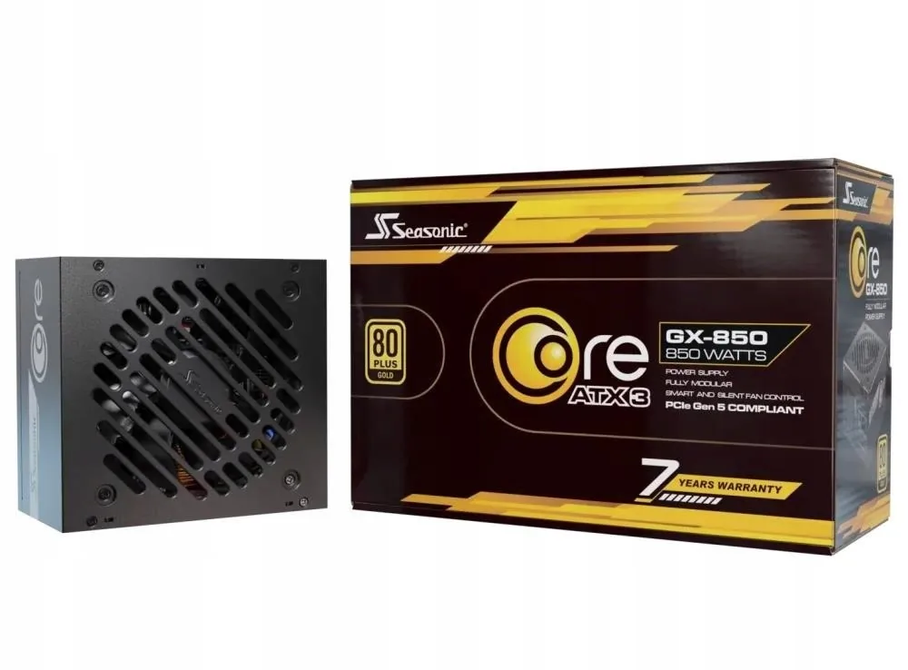 Seasonic CORE GX 850W 80+ Gold ATX 3.1