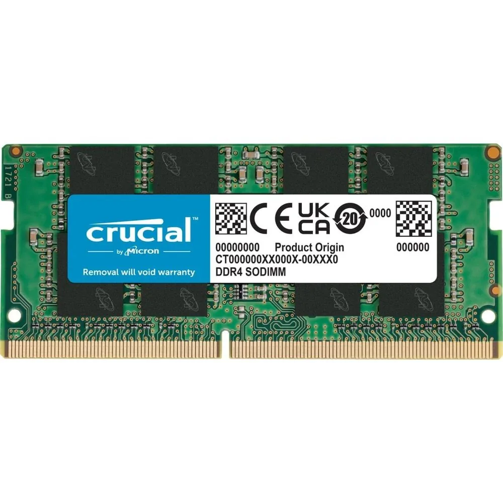 Crucial 8GB DDR4 3200MHz CL22