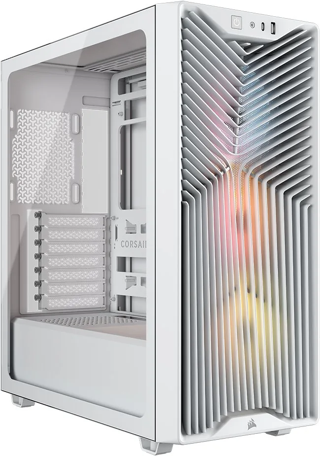 Corsair 3200D RS ARGB Mid-Tower PC Case - White