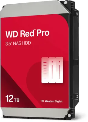 WD Red Pro NAS Hard Drive - 12TB
