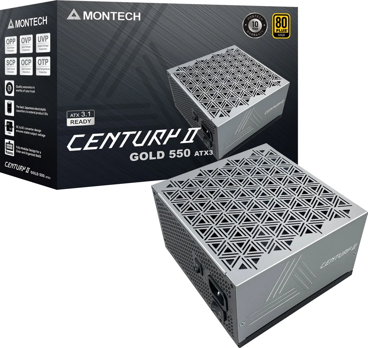 Montech CENTURY II 550W 80+ Gold