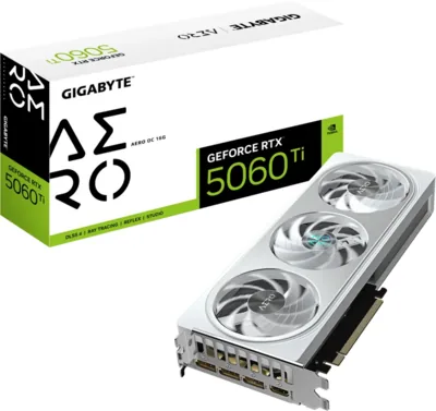 GIGABYTE GeForce RTX 5060 Ti AERO OC 16G