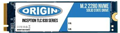 Origin Storage Inception SSD 256GB NVMe M.2 3D TLC 80mm