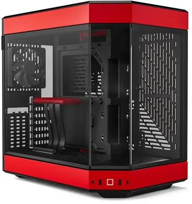 HYTE - Y60 SZÁMÍTÓGÉPHÁZ - Piros - CS-HYTE-Y60-RED