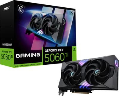 MSI GAMING GeForce RTX 5060 TI 16G OC