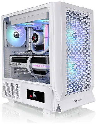 Thermaltake Ceres 330 TG ARGB Snow Mid Tower Chassis